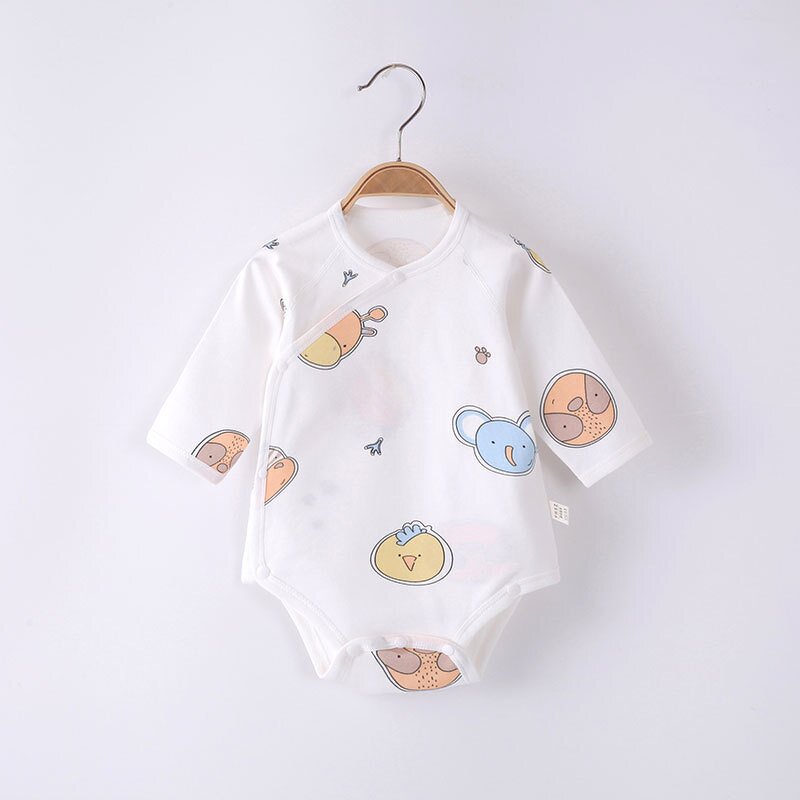 Newborn Clothes Manufacturer - Long-sleeved Hip Clothes Spring Autumn Baby Climbing Conjoined Jacket