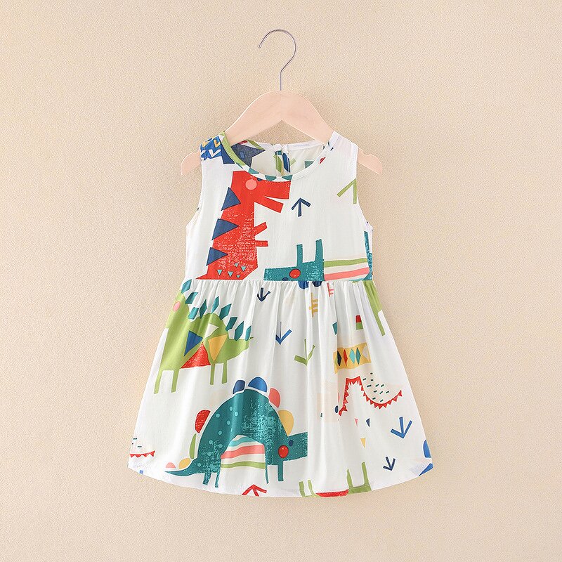 Little Girl Dress Manufacturer - 2023 Special Sale Baby Girl Sleeveless Backless Simpleness Desgin Frocks Organic Linen