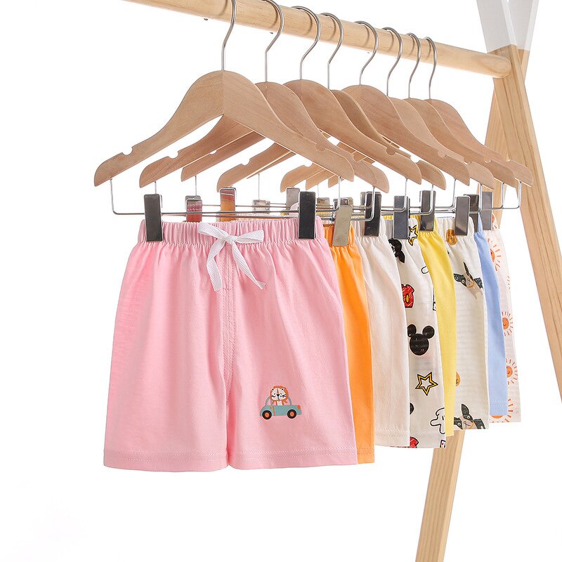 Summer Shorts Manufacturer - Korean All Cotton Boys Girls Young Children Open Crotch Casual Pants