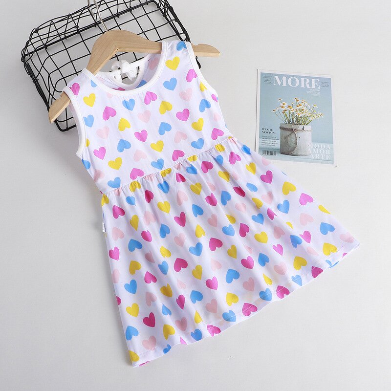 Flower Girls Dress Manufacturer - Kids Clothes with Floral Print Wear Vendor Designers Summer Custom Wholesale Big Kids