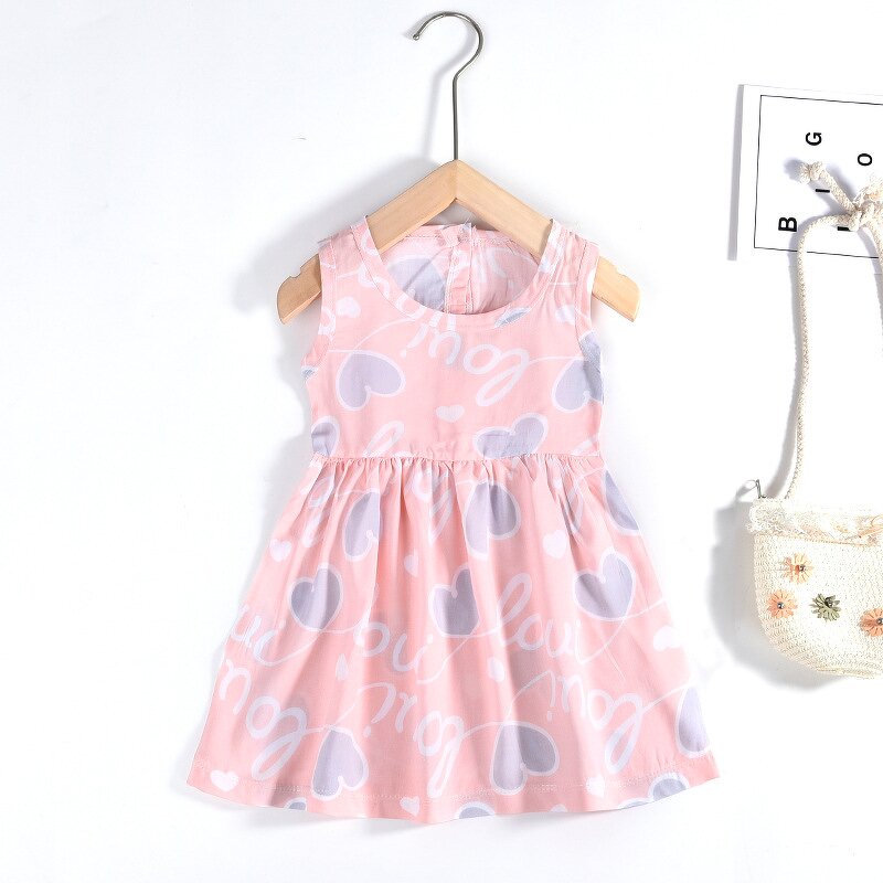 Flower Girls Dress Manufacturer - Kids Clothes with Floral Print Wear Vendor Designers Summer Custom Wholesale Big Kids