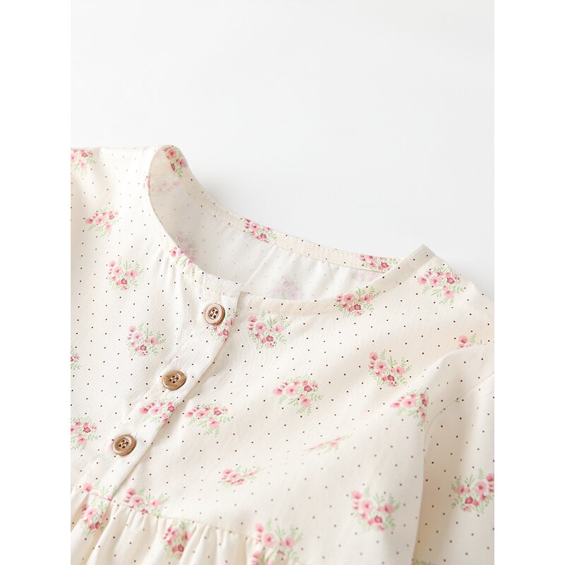 Princess Dresses Manufacturer - New Fall Winter Collection Round-neck Long-sleeve for European Asian Kids S M L