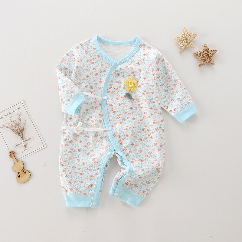 Newborn Clothes Manufacturer - Lace-ups Men Women Four Seasons Monk Clothes Long Sleeves Boneless Butterfly