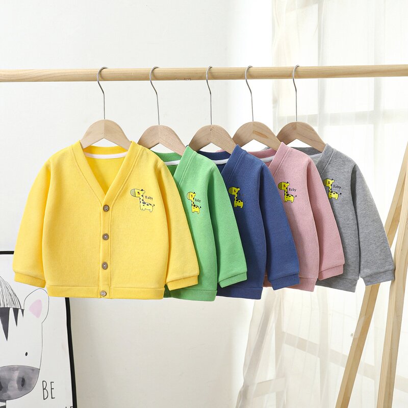 Children's Knit Cardigans Manufacturer - Autumn New Baby Coats Korean-style Boys Girls Wholesale