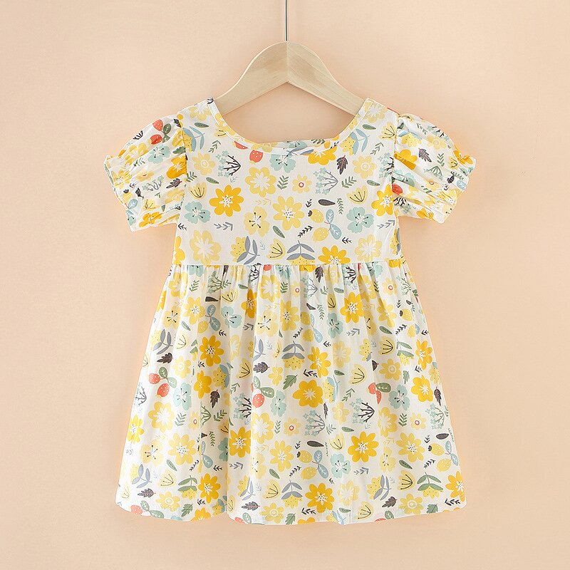 Flower Girl Dress Manufacturer - High Quality Durable Various Girls Casual Elegant Summer Embroidered Cotton & OEM Style