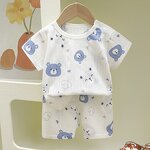Children's short-sleeved pajamas