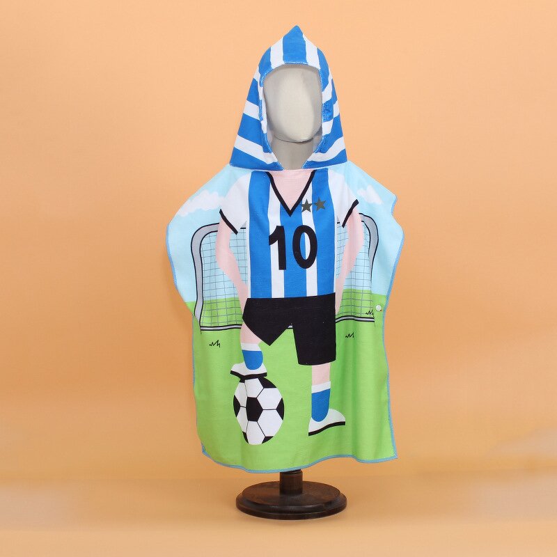 Children's Bath Towel Manufacturer - 2024 Spring New Cartoon Printing Comfortable Cape Cloak Cheap