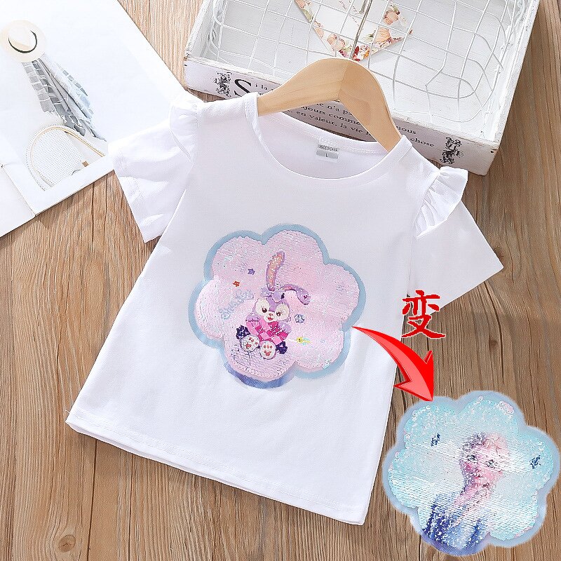 Children's T-shirt Manufacturer - Baby Half Sleeve 2025 New Summer Short Sleeve Cotton for Girls