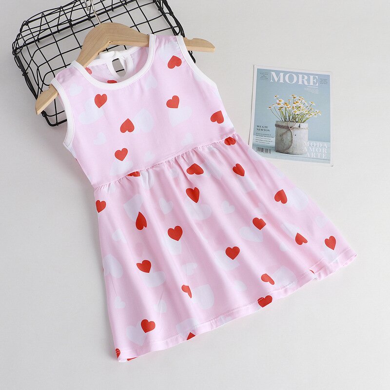 Flower Girls Dress Manufacturer - Kids Clothes with Floral Print Wear Vendor Designers Summer Custom Wholesale Big Kids