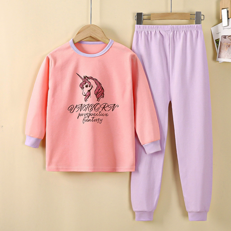 Kids Winter Clothing Manufacturer - Pure Cotton Girls Home Clothes Boys Teenagers Warm Autumn Clothes 0-12 Years & OEM