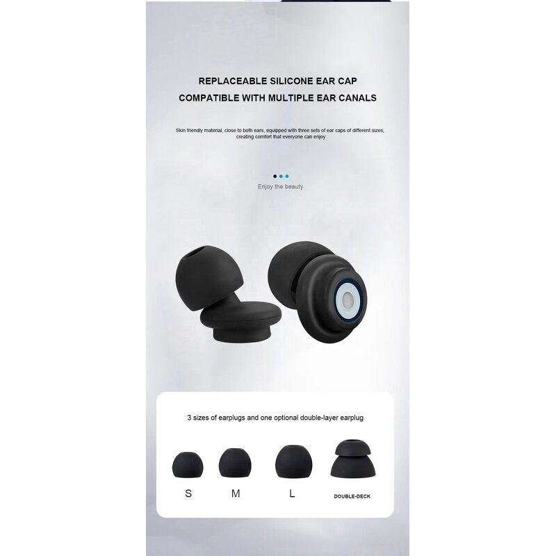 Ear Plugs Manufacturer - Custom LOGO Noise Reduction Sleep Filters High Fidelity Soundproof Swimming Silicone