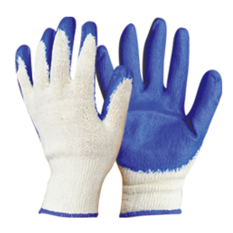 Rubber Gloves Manufacturer - Hot Selling 85g Rubber Coated Latex Construction Hand Work