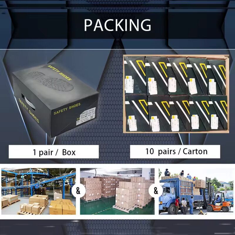 Safety Shoes Manufacturer - Industrial Breathable Men Working Sneakers Steel Toe Lightweight for Men