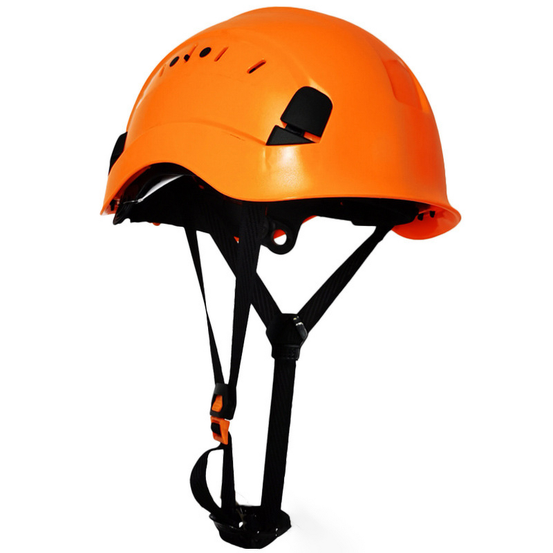 Safety Helmets Manufacturer - CE EN 397 ANSI Certified Lightweight ABS Construction Protective Hard Hats Visor for Climbing Rescue