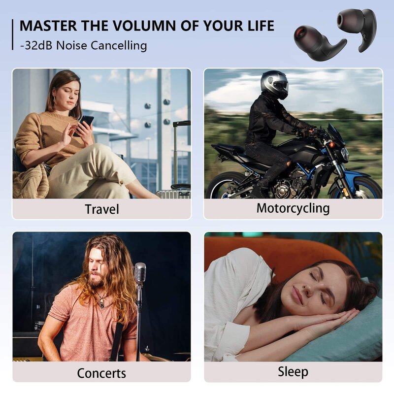 Earplugs Manufacturer - Wholesale Custom Logo Safety Hearing Protection High Fidelity Filter Silicone for Sleeping