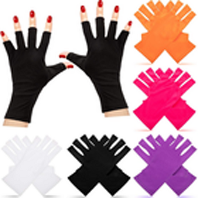 Nail Gloves Manufacturer - Art Skin Care Manicures Light Lamp Dryer Nylon Hand Protection Sunlight Anti UV