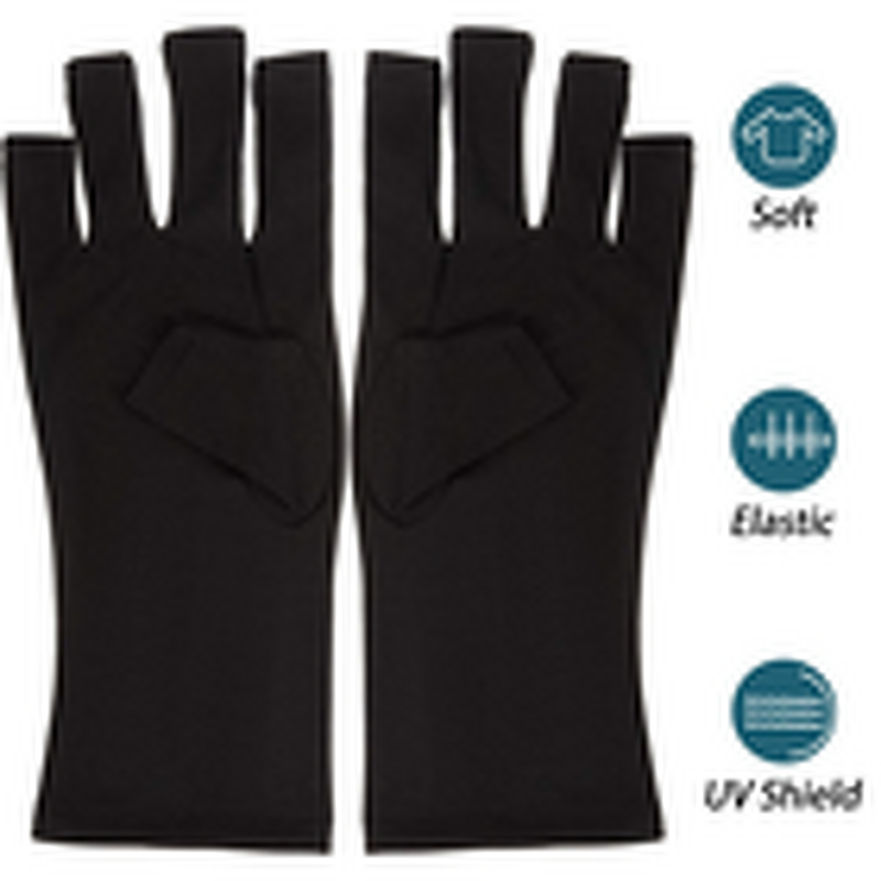 Nail Gloves Manufacturer - Art Skin Care Manicures Light Lamp Dryer Nylon Hand Protection Sunlight Anti UV