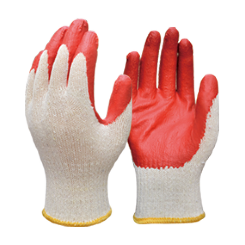 Rubber Gloves Manufacturer - Hot Selling 85g Rubber Coated Latex Construction Hand Work