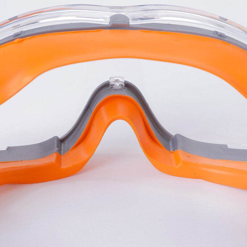 Safety Glasses Manufacturer - SHENHAO Eye Protection Transparent PVC Frame Anti-Scratch Dust-Resistant for Construction Industrial