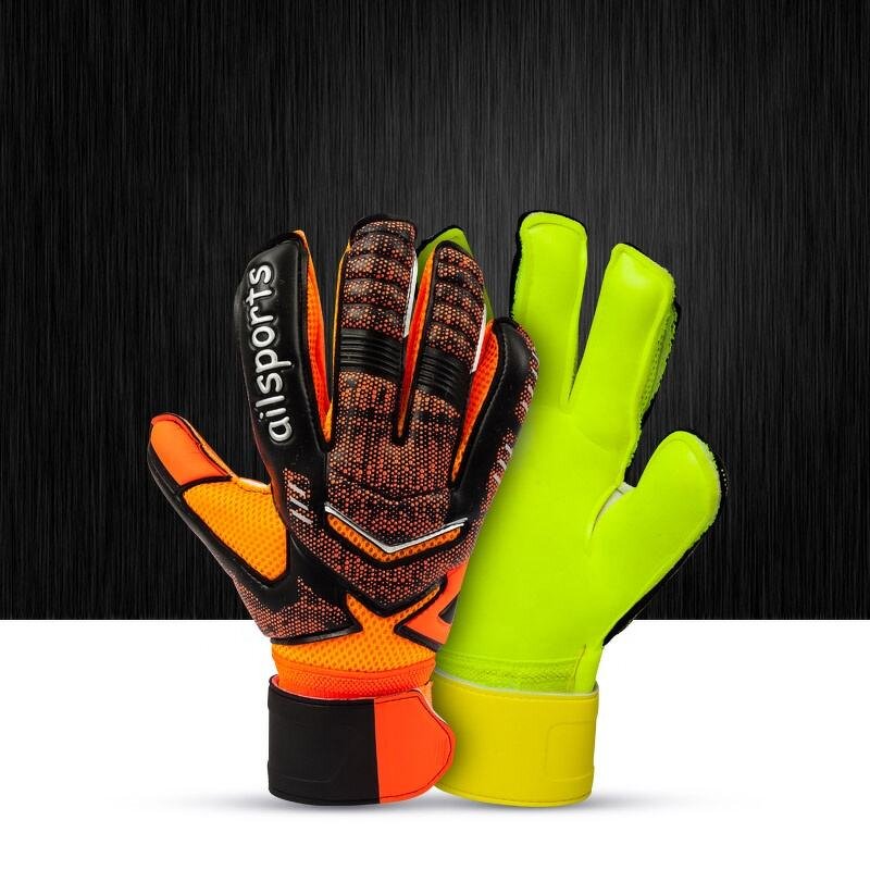 Goalkeeper Gloves Manufacturer - Top Quality Professional Finger Protection 4mm Latex for Adult Kids Soccer