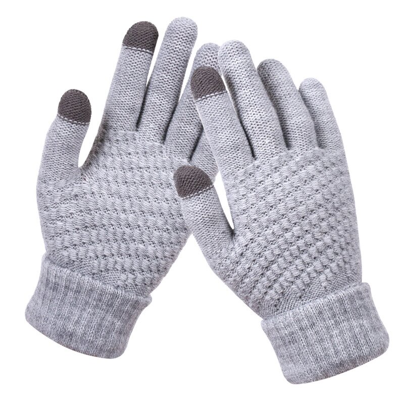 Winter Gloves Manufacturer - 2022 Magic Knit Self Heating Touch Screen Warm Stretch Cycling Outdoor Sports for Women Men