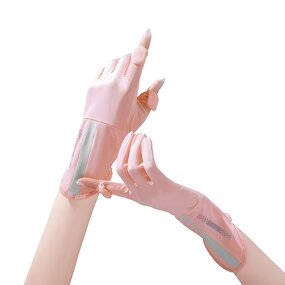 Sunscreen Gloves Manufacturer - Summer Driving Cycling UV Proof Sunshade Ice Silk Touch Screen for Women