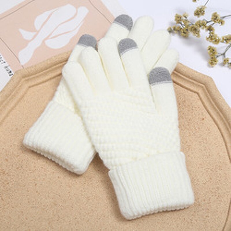 Winter Gloves Manufacturer - 2022 Magic Knit Self Heating Touch Screen Warm Stretch Cycling Outdoor Sports for Women Men