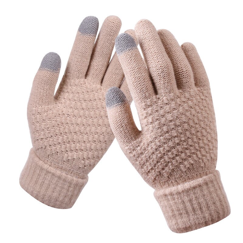 Winter Gloves Manufacturer - 2022 Magic Knit Self Heating Touch Screen Warm Stretch Cycling Outdoor Sports for Women Men