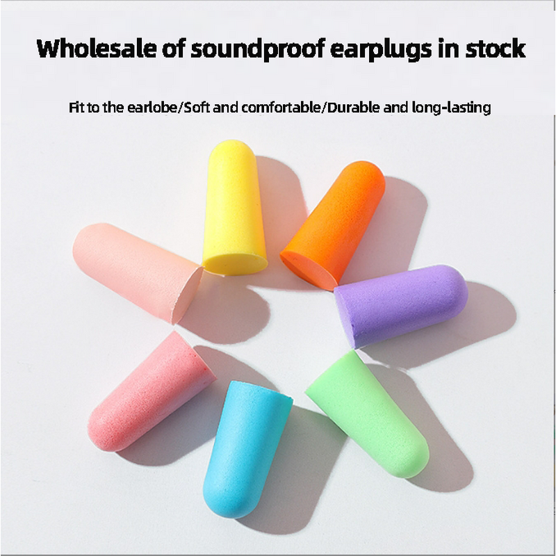 Earplugs Manufacturer - Swimming Protection Workplace Anti-Noise Cancelling Soft Foam Sleeping Hearing