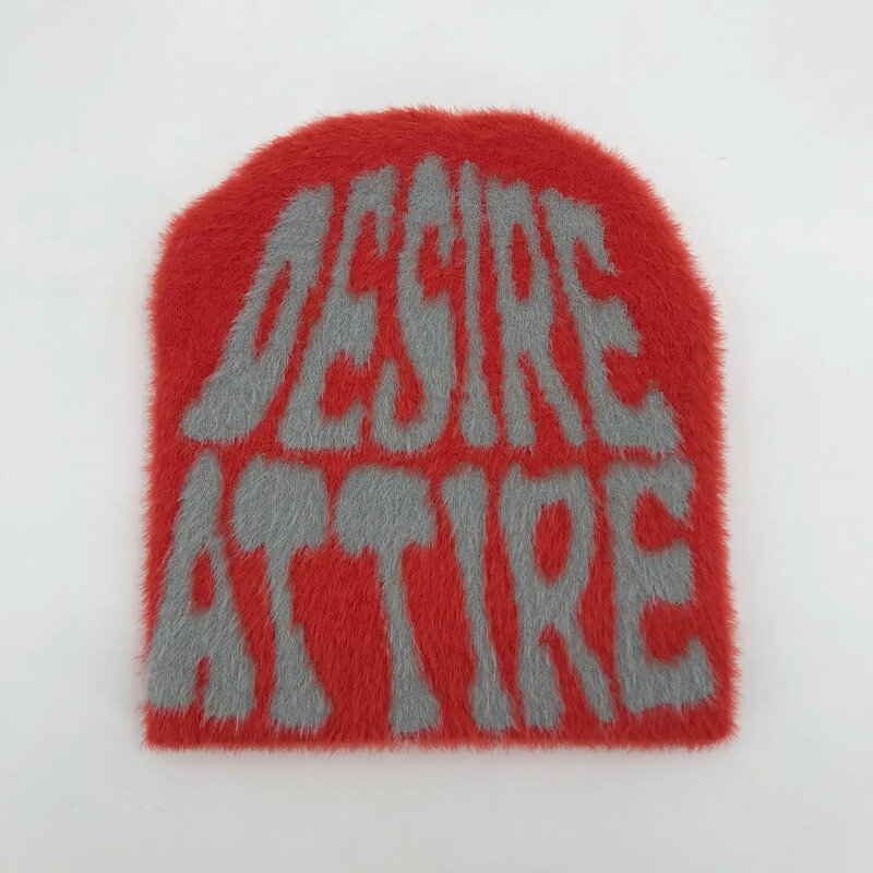 Winter Hat Manufacturer - Custom Unisex Outdoor Two Color Fuzzy Material Beanie