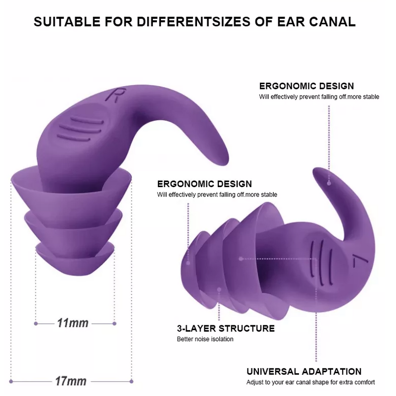 Earplugs Manufacturer - Wholesale Sound Reducing Anti Snore Quiet Adjustable Work Hearing Protection Silicone for Sleeping