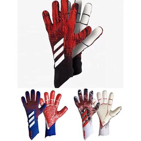 Goalkeeper Gloves Manufacturer - Hot Sale Professional Protect 4MM Latex 3D Knitting Nylon Football Soccer