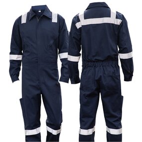 Work Coveralls Manufacturer - Wholesale 2023 New Workwear One Piece Safety Worker Uniform with Reflective Strips