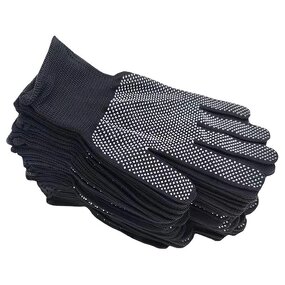 Work Gloves Manufacturer - Factory Wholesale Nylon Knitted Non-Slip Breathable Wear Resistant Hand Safety Protection