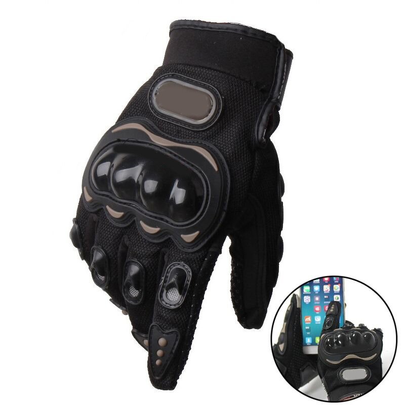 Motorcycle Gloves Manufacturer - Touch Screen Synthetic Leather Full Finger Anti-Slip Unisex Winter Summer Motocross Racing