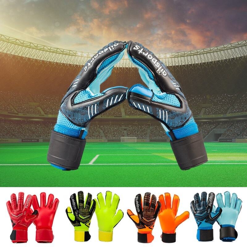 Goalkeeper Gloves Manufacturer - Top Quality Professional Finger Protection 4mm Latex for Adult Kids Soccer