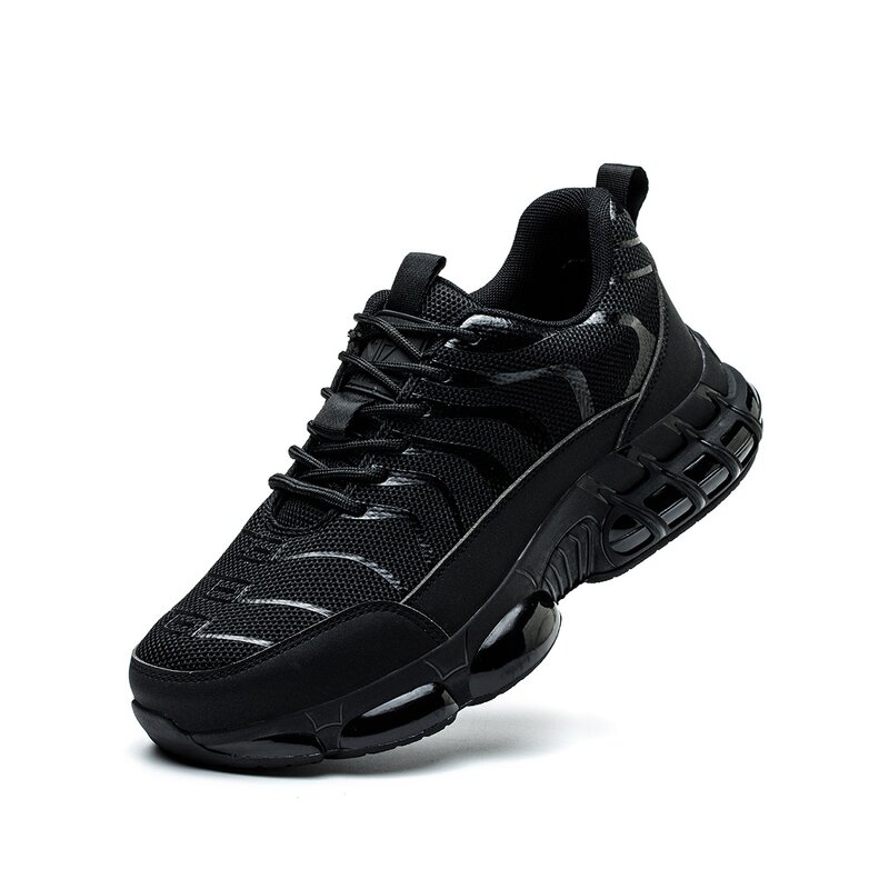 Safety Shoes Manufacturer - New Type of Labor Protection with Rotating Buttons for Men's Anti Smashing Anti Piercing Lightweight