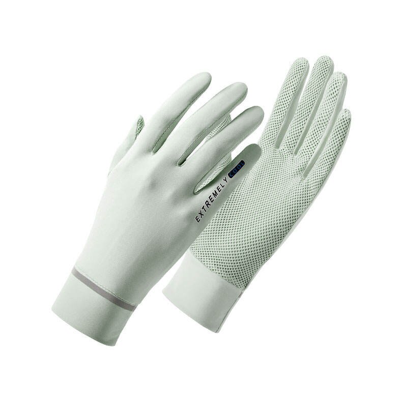UV Protection Gloves Manufacturer - Wholesale Anti-sunburn Breathable Mesh Ice Silk with Anti-Slip for Driving Daily Use One Size