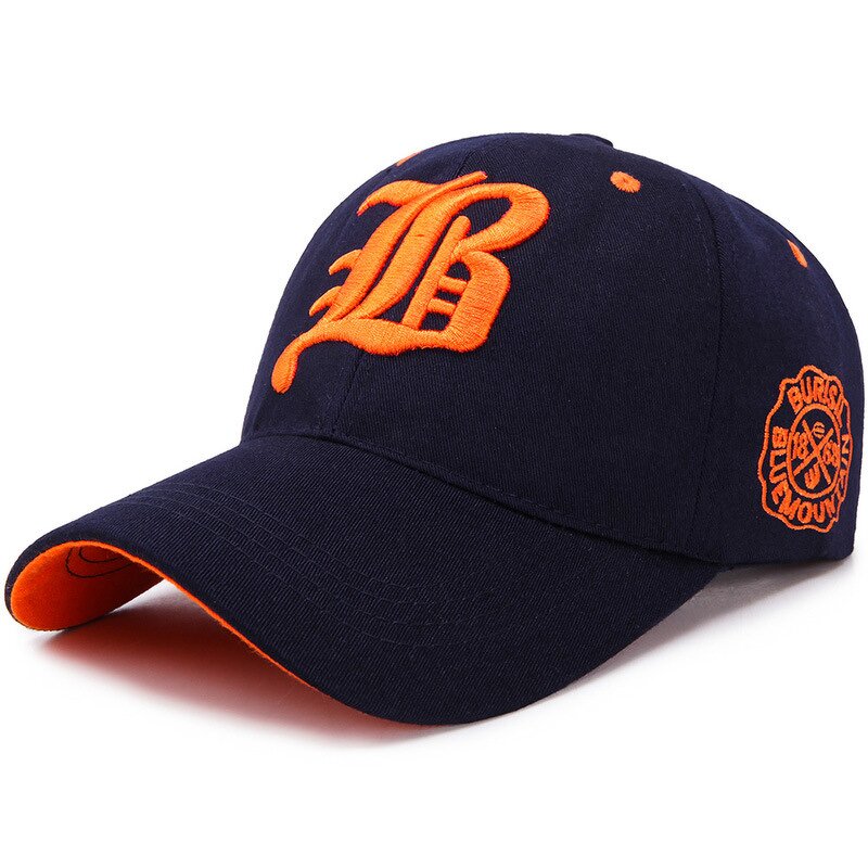 Baseball Caps Manufacturer - SHENHAO 100% Cotton Embroidered Letters European American Style Custom Colors One Size Fits All
