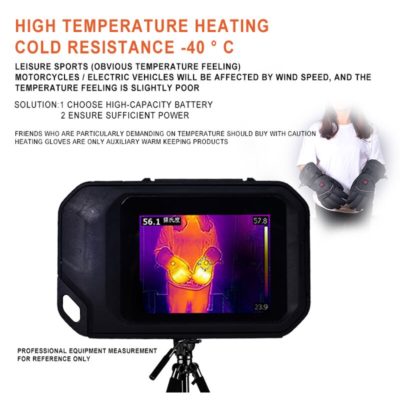 Winter Warmer Gloves Manufacturer - Men Women Rechargeable Battery Motorcycle Racing Cycling Skating Ski Snowboarding Hiking Windproof