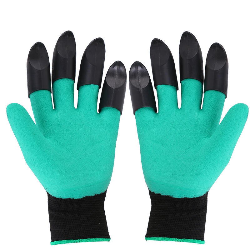Garden Gloves Manufacturer - Wholesale High Quality Planting Working Fingertips Waterproof Latex Safety Foam with Claws