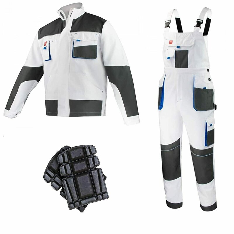 Protective Coveralls Manufacturer - Professional Comfortable Waterproof Fireproof Polyester for Men Safety Work Trousers for Painters