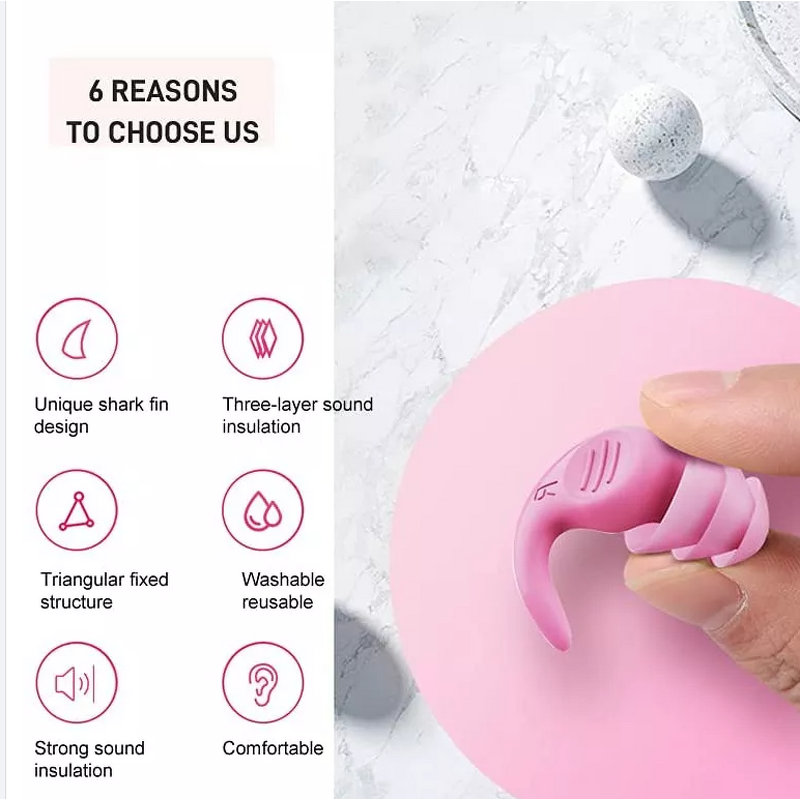 Earplugs Manufacturer - Wholesale Sound Reducing Anti Snore Quiet Adjustable Work Hearing Protection Silicone for Sleeping