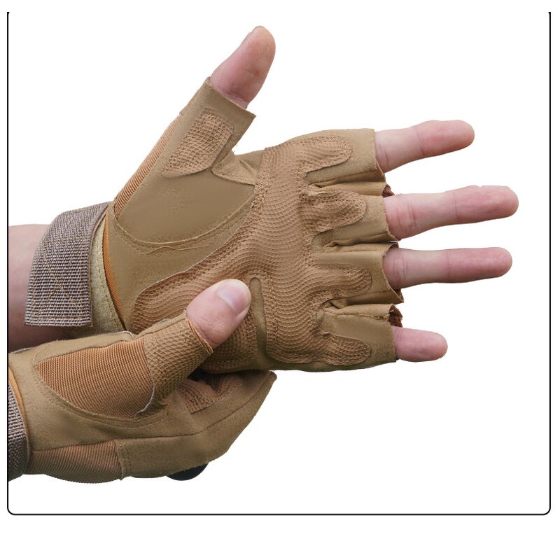 Tactical Gloves Manufacturer - Half Finger Camouflage Men's Boxing Motorcycle Outdoor Motorcycle Riding Sports Protection Fitness