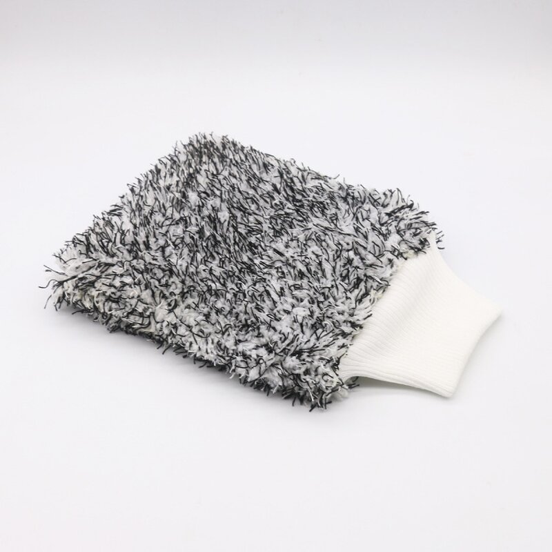 Car Wash Gloves Manufacturer - Plush Washmitt Automobile Cleaning Microfiber Wash Mitt for Car Detailing