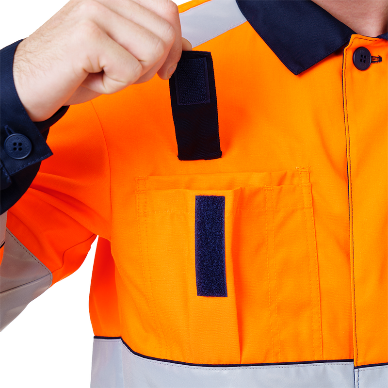 Work Uniform Manufacturer - Construction Full Body Overall Safety Comfortable Polyester Anti-Static Fire Proof Customized Color Logo