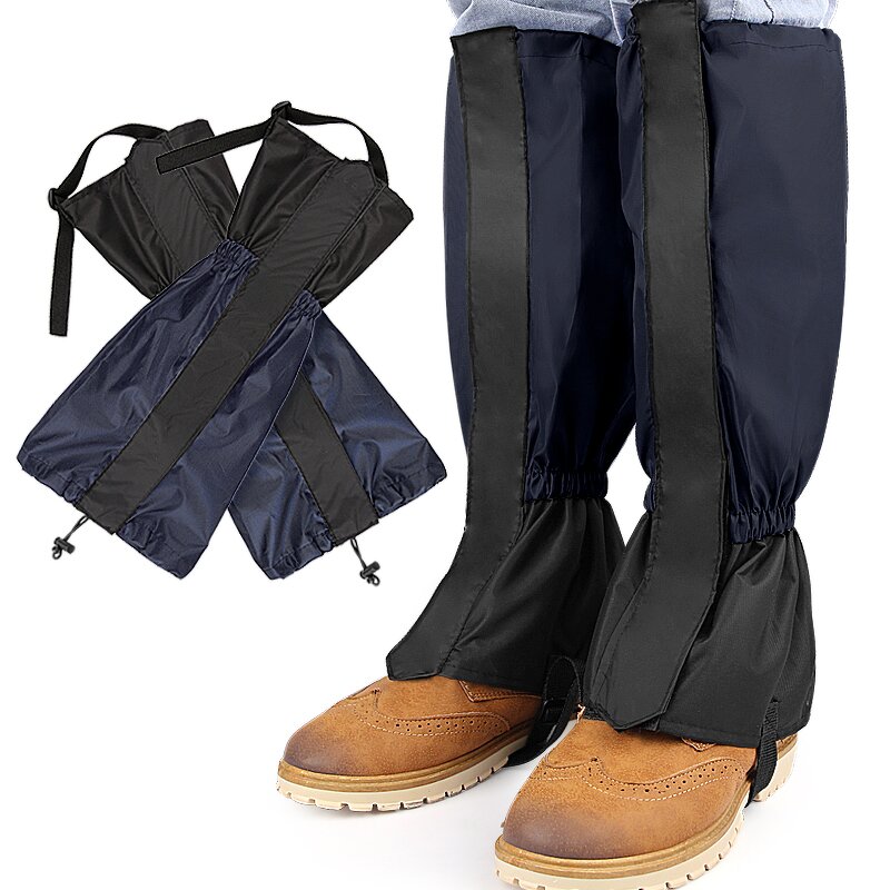 Leg Gaiters Manufacturer - Waterproof Hiking with Foot Strap Adjustable Snow Boot Ideal for Hunting Trekking Fishing