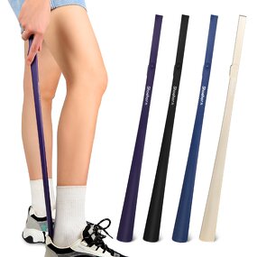 Shoe Horn Manufacturer - Extra Long Handle for Seniors Magnetic Nylon Long Shoe Helper for Men Women Seniors