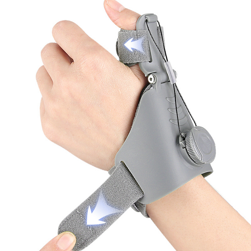 Thumb Splint Manufacturer - Hard Plastic with Knob Arthritis Treatment Brace to Immobilize Stabilize CMC Trigger Thumb Wrist Support