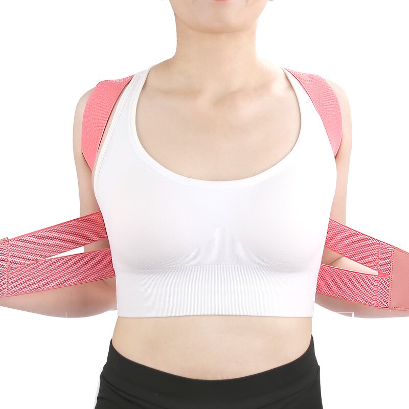 Posture Corrector Manufacturer - for Women Men Adjustable Upper Back Brace for Hunchback Support Upright Back Straightener